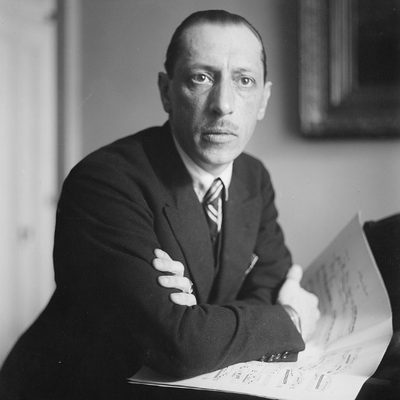 Igor Stravinsky Autograph Profile