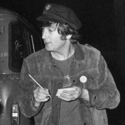 John Lennon Autograph Profile