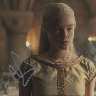 Milly Alcock Autograph Profile