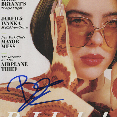 Billie Eilish Autograph Profile