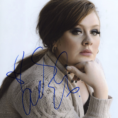 Adele Autograph Profile