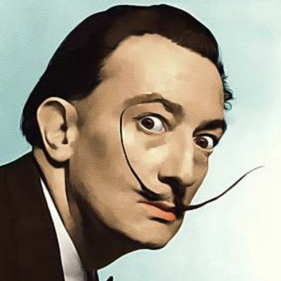 Salvador Dali Autograph Profile
