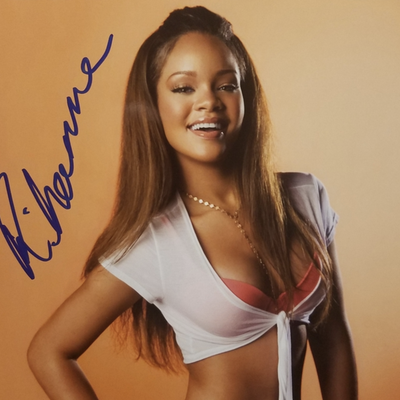 Rihanna Autograph Profile