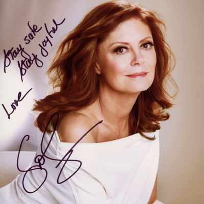 Susan Sarandon Autograph Profile