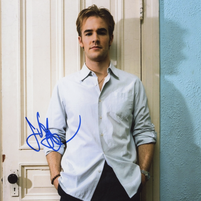 James Van Der Beek Autograph Profile