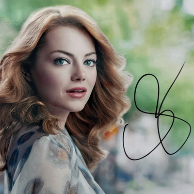 Emma Stone Autograph Profile