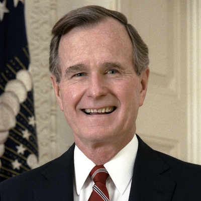 George H. W. Bush Autograph Profile George H. W. Bush Autograph Profile