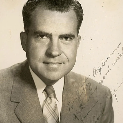 Richard Nixon Autograph Profile