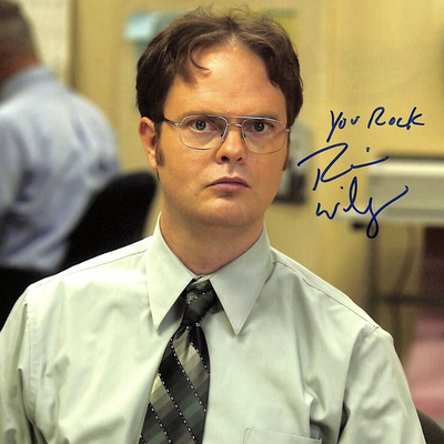 Rainn Wilson Autograph Profile