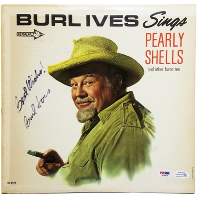 Burl Ives Autograph Profile