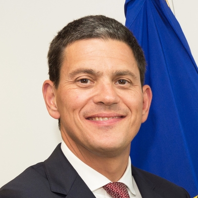 David Miliband Autograph Profile