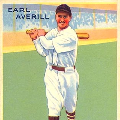 Earl Averill Autograph Profile