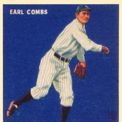 Earle Combs Autograph Profile