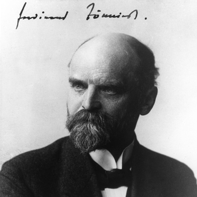 Ferdinand Tönnies Autograph Profile