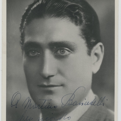 Francesco Albanese Autograph Profile
