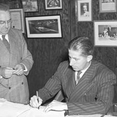 Frank Selke Autograph Profile