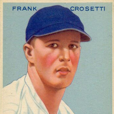 Frankie Crosetti Autograph Profile