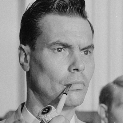George Lincoln Rockwell Autograph Profile