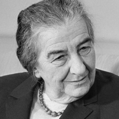 Golda Meir Autograph Profile