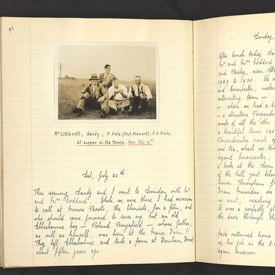 Harold Sanderson Autograph Profile