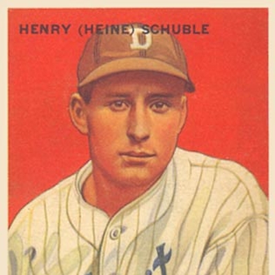 Heinie Schuble Autograph Profile