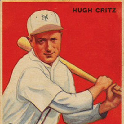 Hughie Critz Autograph Profile