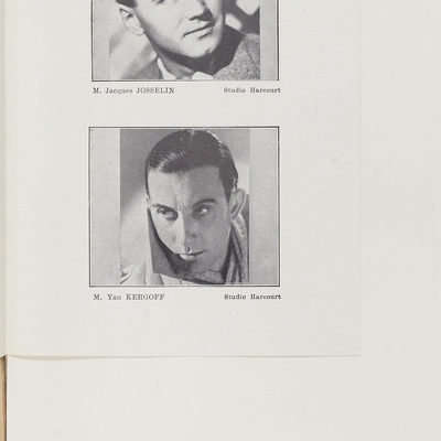 Jacques Josselin Autograph Profile