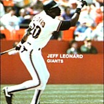 Jeffrey Leonard Autograph Profile