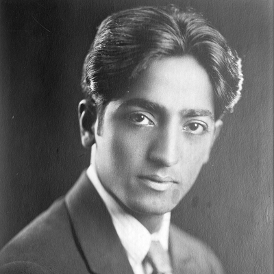 Jiddu Krishnamurti Autograph Profile