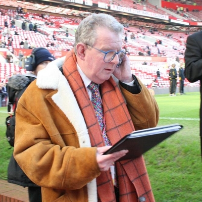 John Motson Autograph Profile