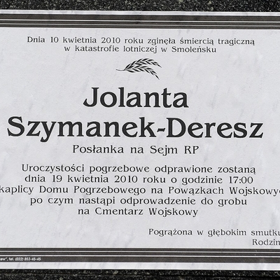 Jolanta Szymanek-Deresz Autograph Profile