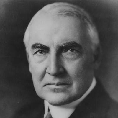 Warren G. Harding Autograph Profile