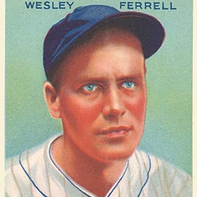 Wes Ferrell Autograph Profile