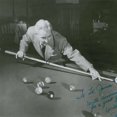 Willie Mosconi Autograph Profile
