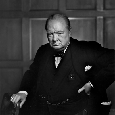 Winston Churchill Autograph Profile