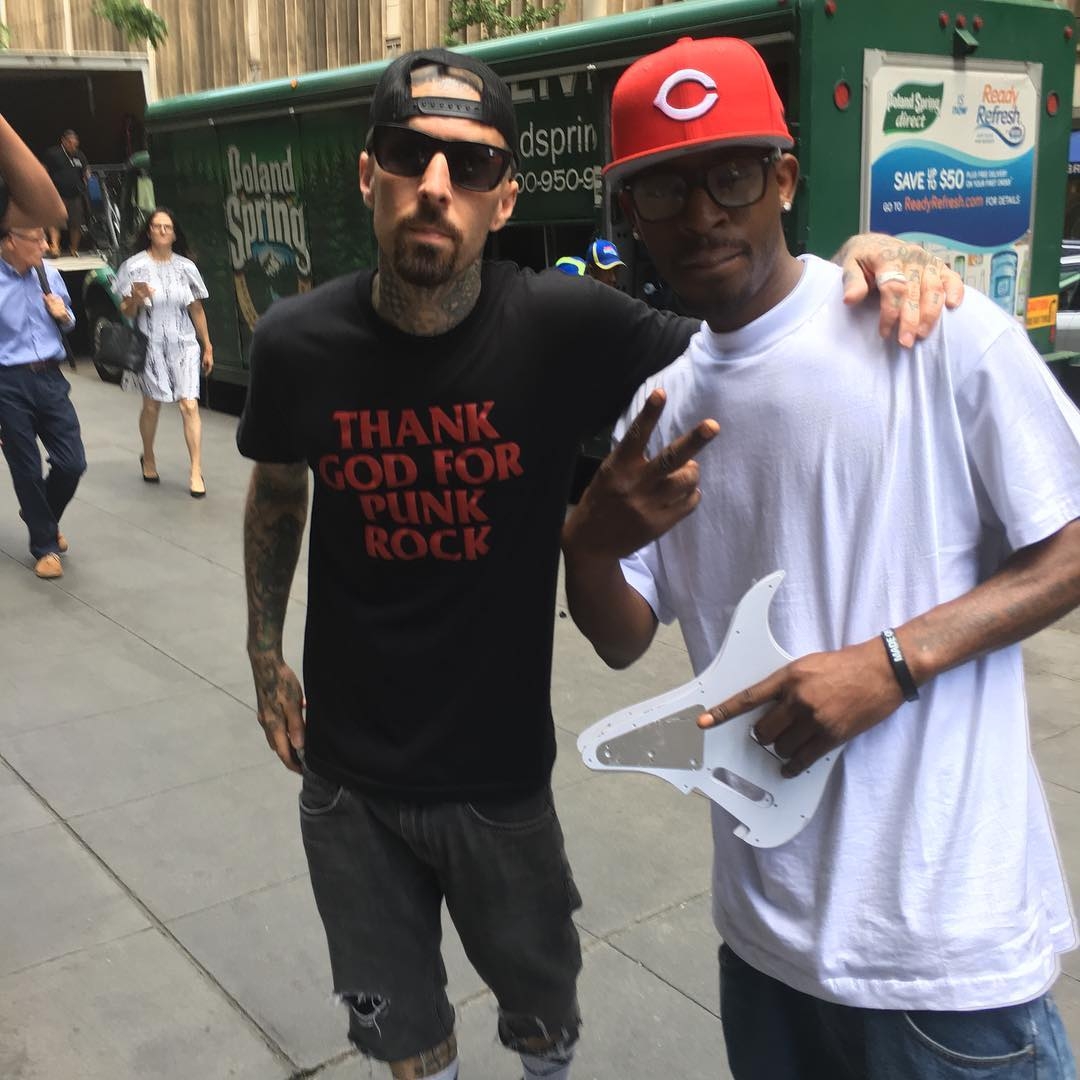 Travis Barker with RACC Trusted collector GTV Reality