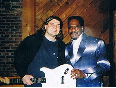 Ike Turner Photo with RACC Autograph Collector bpautographs Ike Turner Photo with RACC Autograph Collector bpautographs
