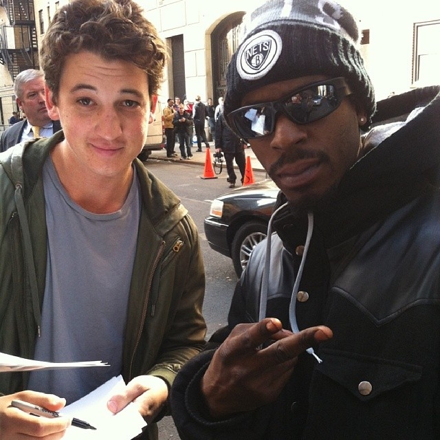 Miles Teller with RACC Trusted collector GTV Reality
