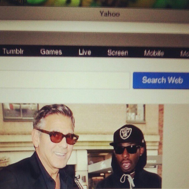 George Clooney with RACC Trusted collector GTV Reality
