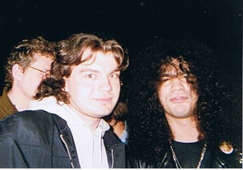 Slash Photo with RACC Autograph Collector bpautographs