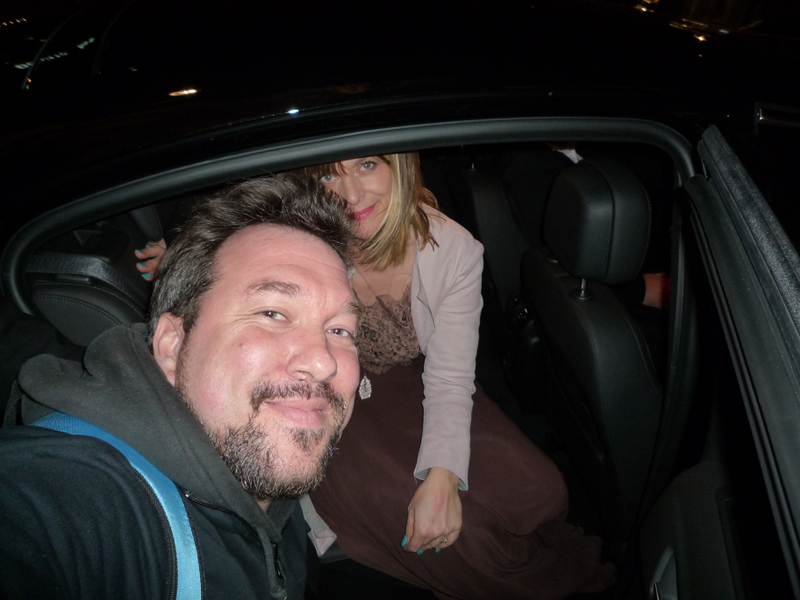 Natasha Kinski Photo with RACC Autograph Collector RB-Autogramme Berlin