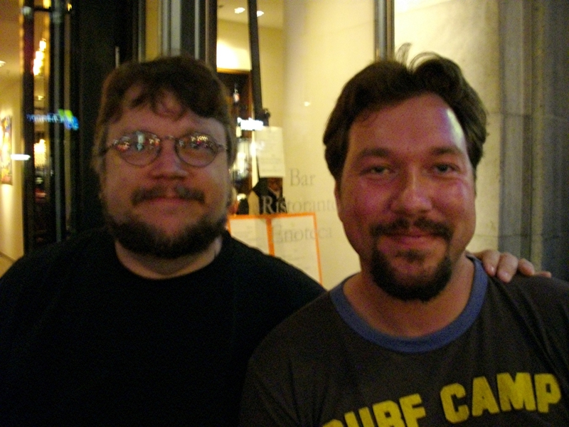 Guillermo Del Toro Photo with RACC Autograph Collector RB-Autogramme Berlin