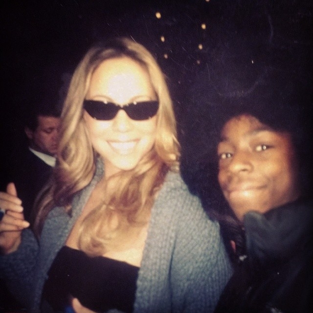 Mariah Carey with RACC Trusted collector GTV Reality