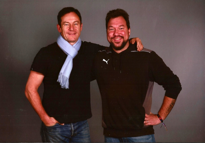 Jason Isaacs Photo with RACC Autograph Collector RB-Autogramme Berlin