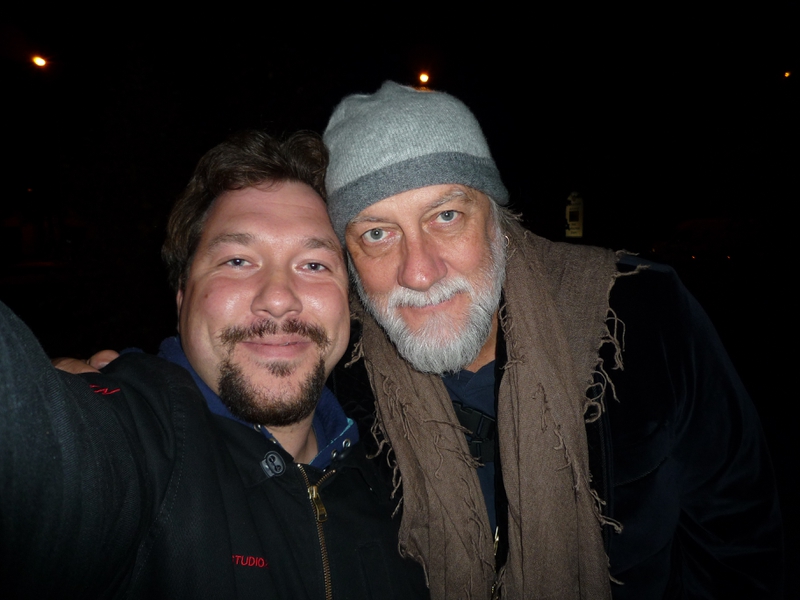 Mick Fleetwood Photo with RACC Autograph Collector RB-Autogramme Berlin