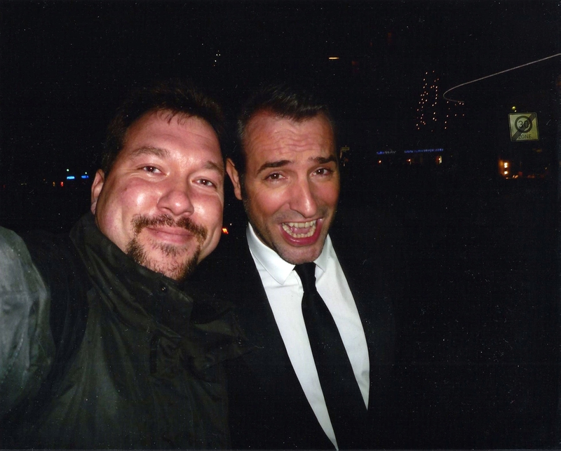 Jean Dujardin Photo with RACC Autograph Collector RB-Autogramme Berlin