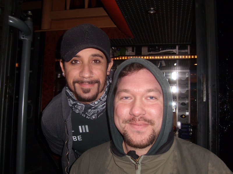 AJ McLean Photo with RACC Autograph Collector RB-Autogramme Berlin AJ McLean Photo with RACC Autograph Collector RB-Autogramme Berlin