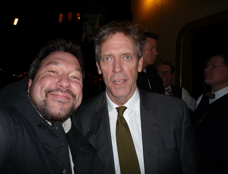 Hugh Laurie Photo with RACC Autograph Collector RB-Autogramme Berlin