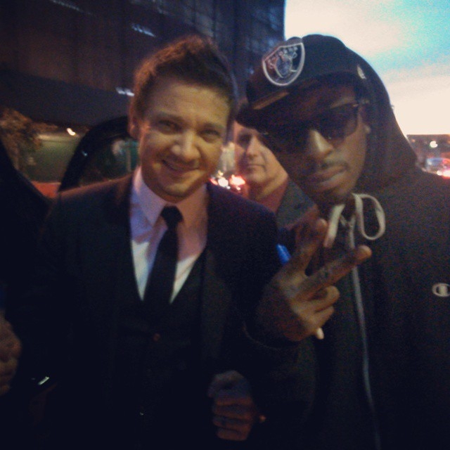 Jeremy Renner with RACC Trusted collector GTV Reality