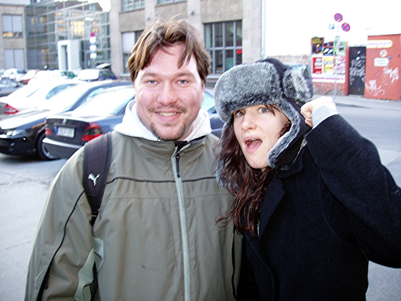 Juliette Lewis Photo with RACC Autograph Collector RB-Autogramme Berlin